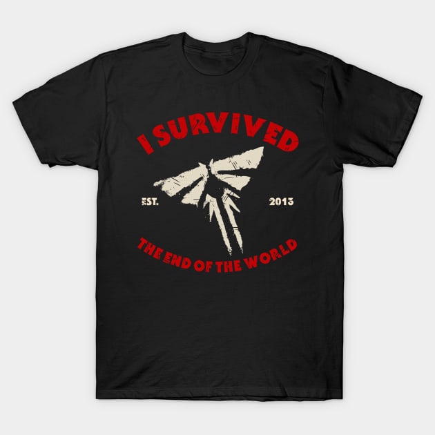 I survived the end of the world T-Shirt by Melonseta